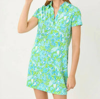 Lilly Pulitzer - DUNE UPF 50+ SHORT SLEEVE DRESS