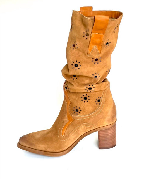 TULIP SLOUCHY-WESTERN BOOT