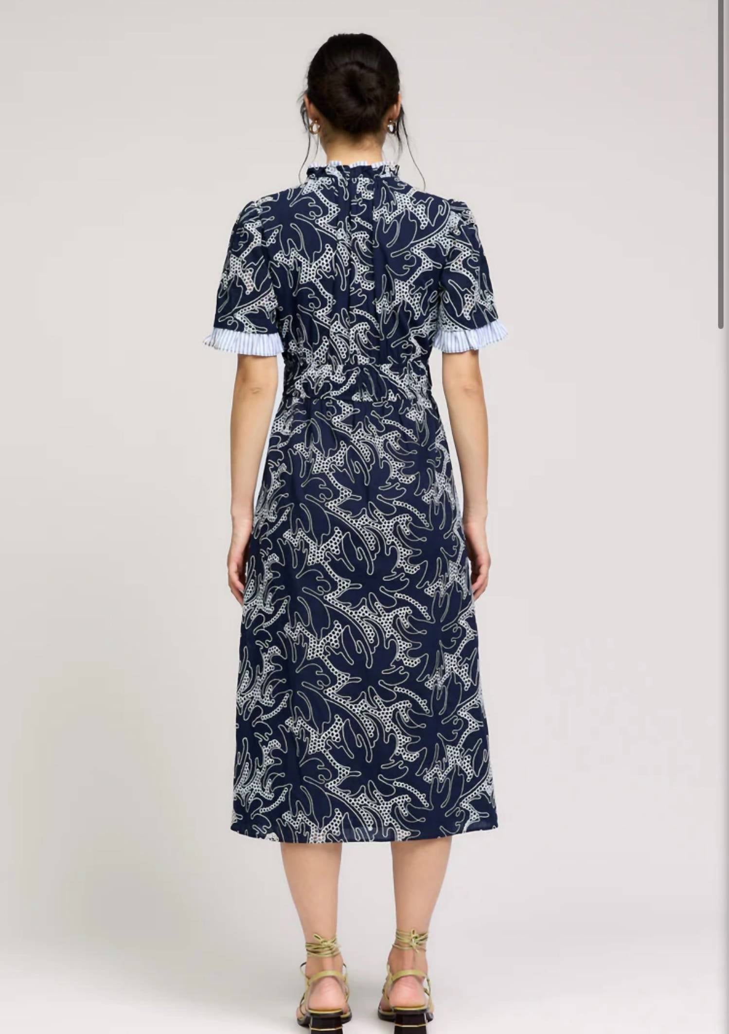 Current Air - Pullover Short Sleeve Midi Dress