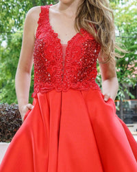 Nova Vogue - V-neck Bodice Dress