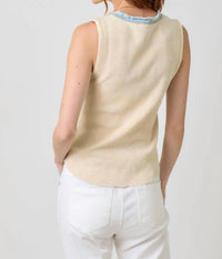 Mystree - Washed Thermal Henley Top