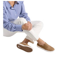 Olukai - Women's Pehuea Leather Slip On Sneakers