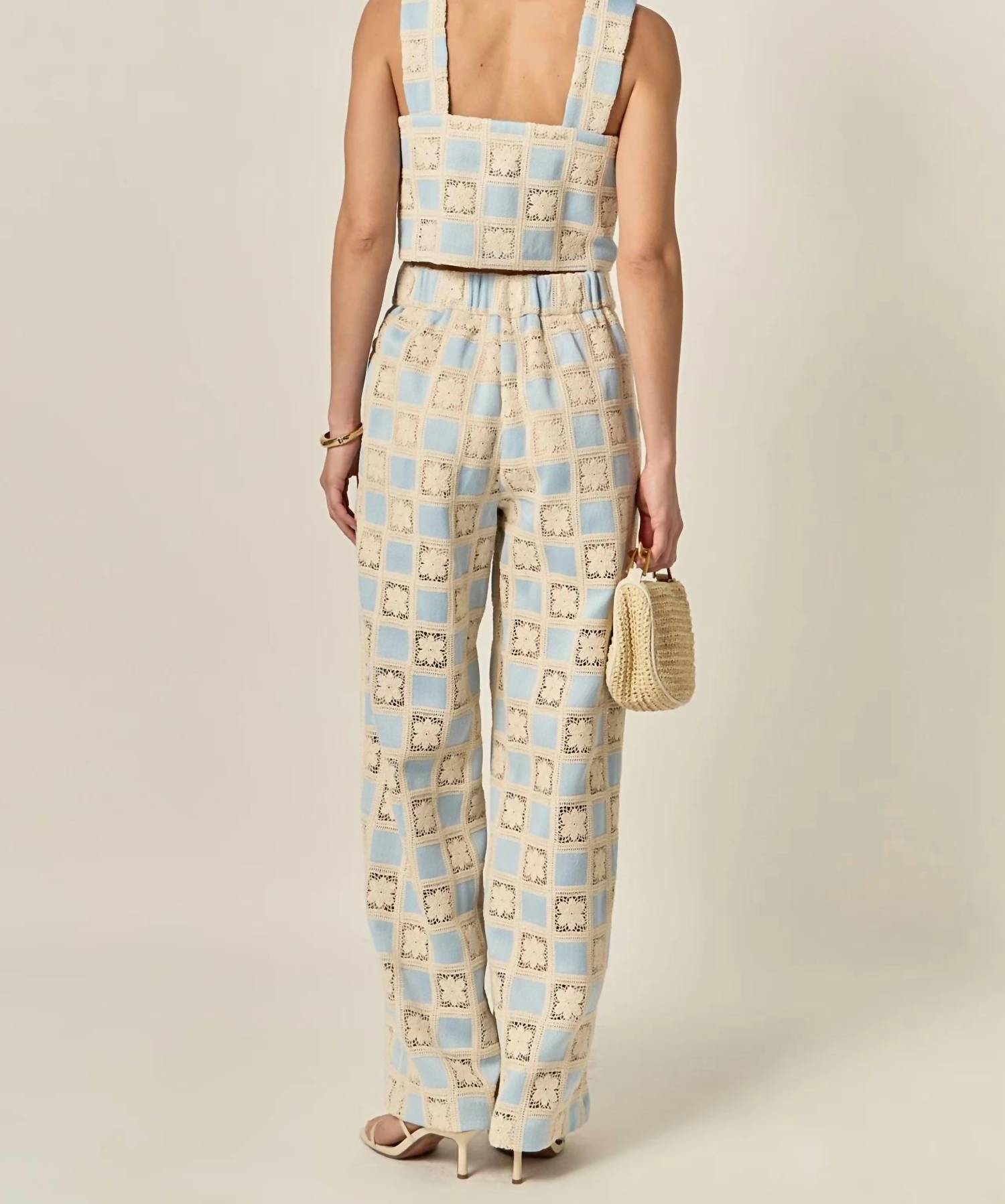 English Factory - Nashville Crochet Pant