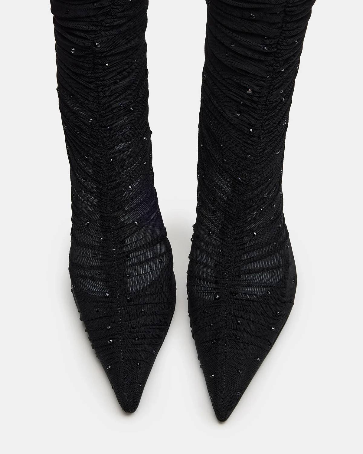 Steve Madden - Women's Rashida Mesh Pointed Toe Boot