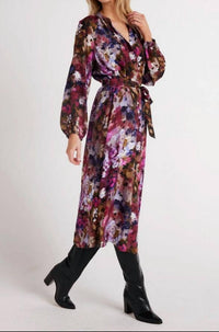 Bella Dahl - Long Sleeve Raglan Midi Dress