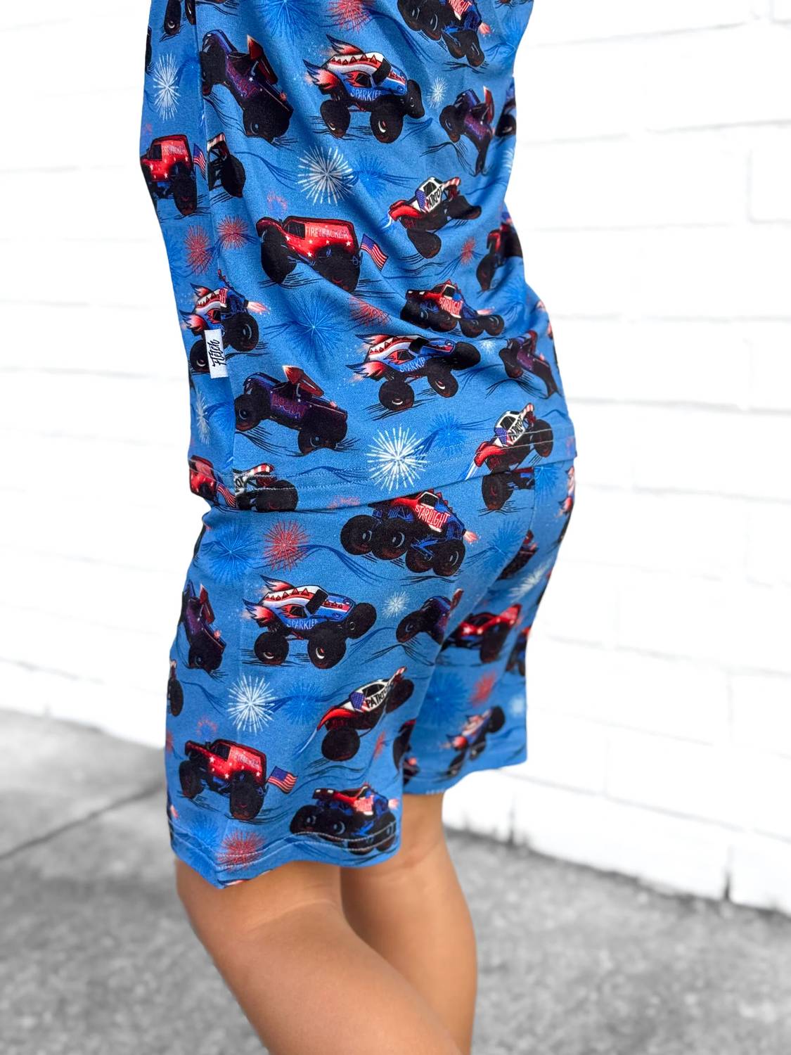 Fletch - Boom 2 Piece Bamboo Shorts Pajama Set