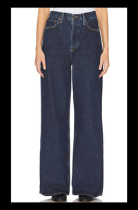 Agolde - Dame High Rise Wide Leg Jeans
