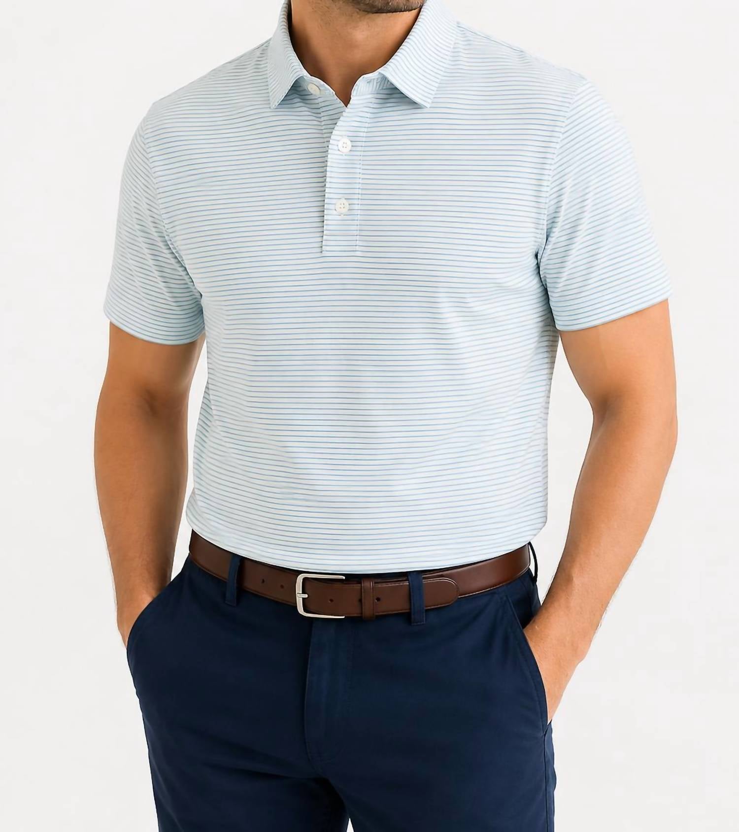 Genteal - Freeman Short Sleeve Performance Polo