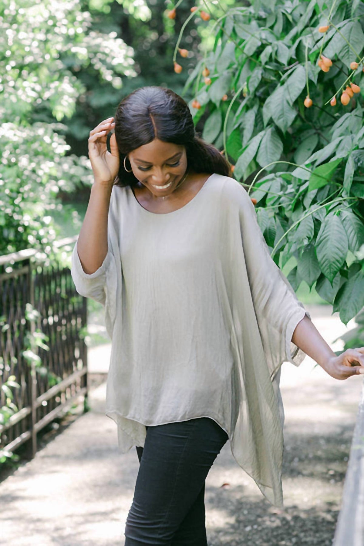 Cobblestone Living - Martina Silk Top
