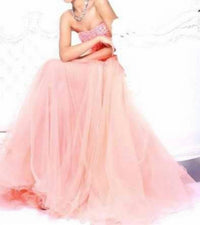 Sherri Hill - Strapless Maxi Dress