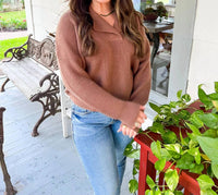 Pinch - Collared Knit Sweater