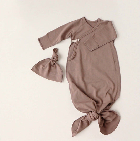 Peekaboo - Kids' Jersey Kimono Gown Set