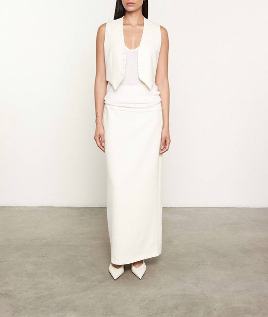 Enza Costa - Crepe Sleeveless Vest