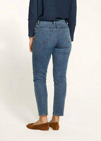 Fdj - Olivia Floral Pencil Ankle Jeans