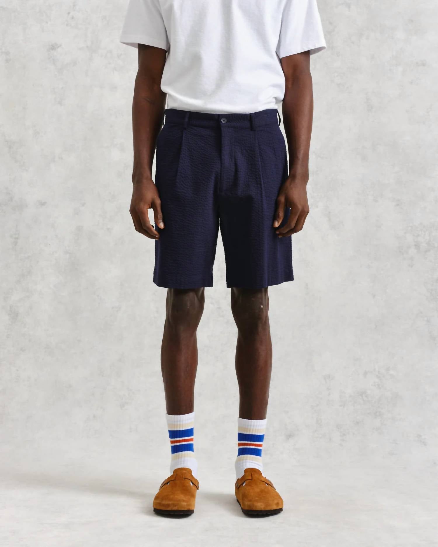 Wax London - Linton Pleat Shorts