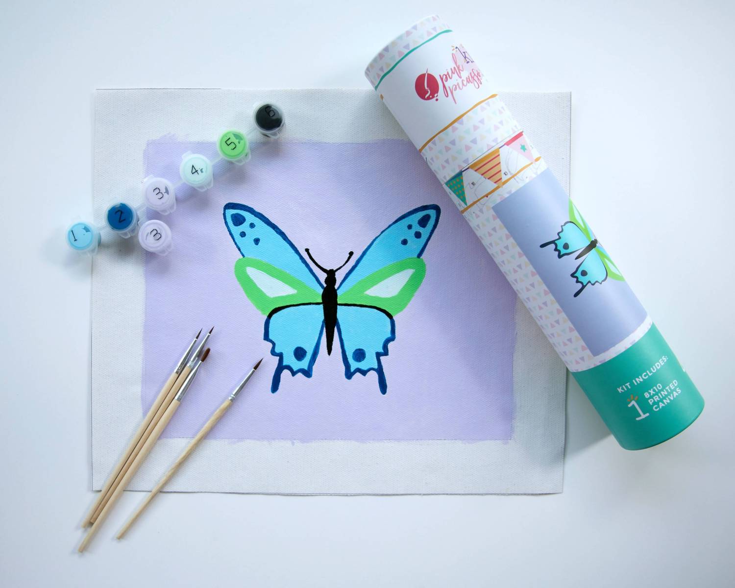 Pink Picasso - Butterfly Diy Paint Kit