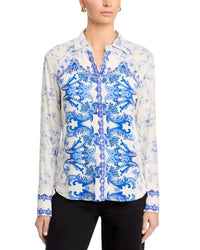 Johnny Was - JANIE FAVORITE BUTTON FRONT SHIRT