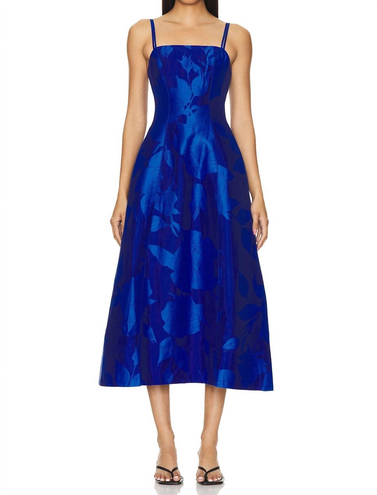 Aje. - BELONGING FLARED MIDI DRESS