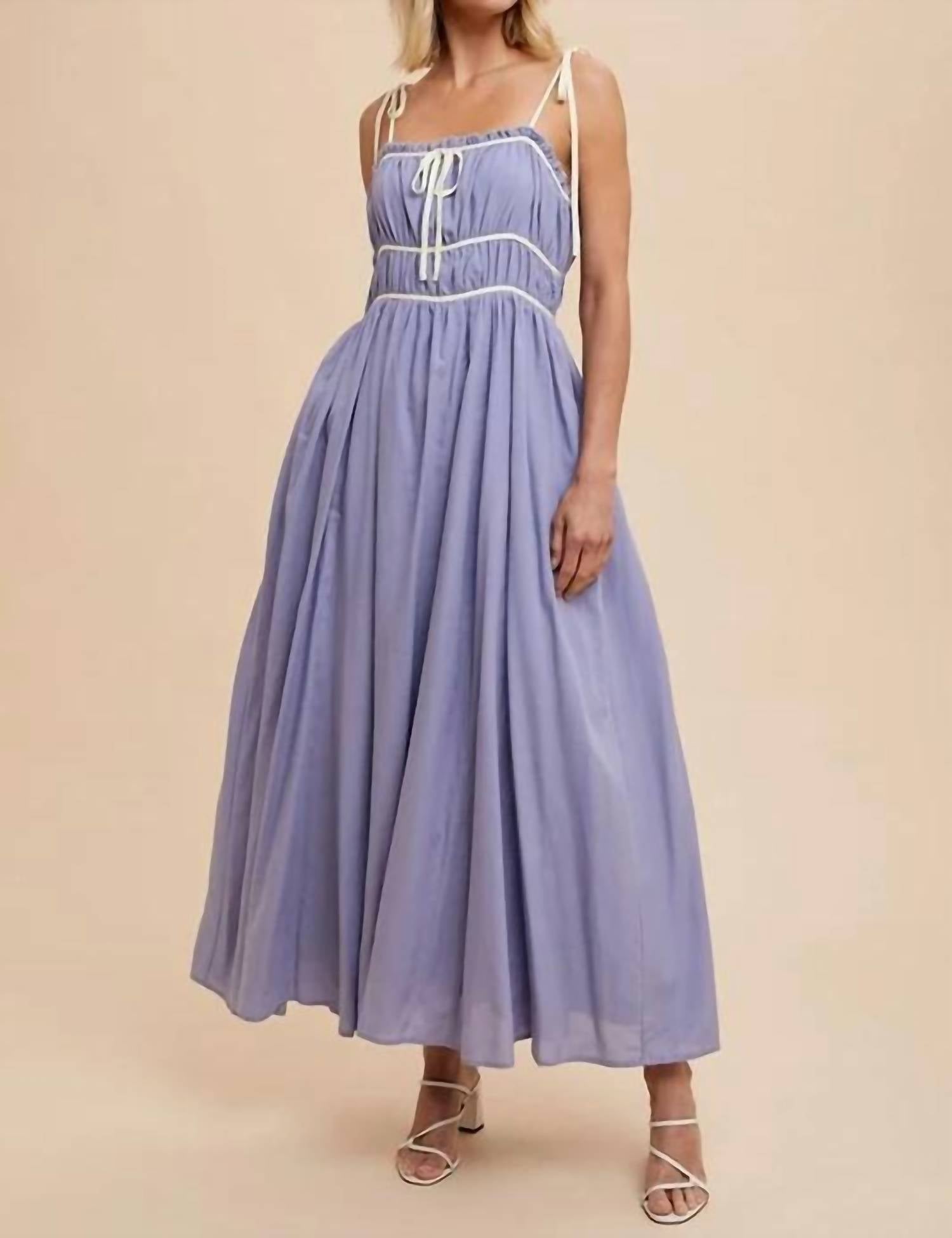In-Loom - Cobalto Maxi Dress