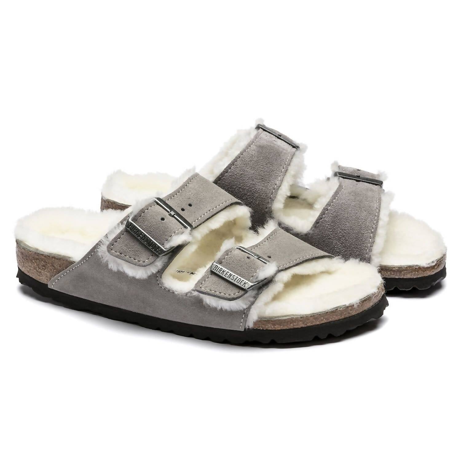 Birkenstock - Women's Arizona Fur Shearling Sandal – Snagged & Bagged