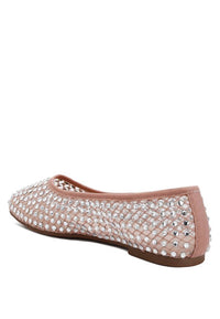 Rag Company - Women's Orson Naked Rhinestone Ballerina Flats