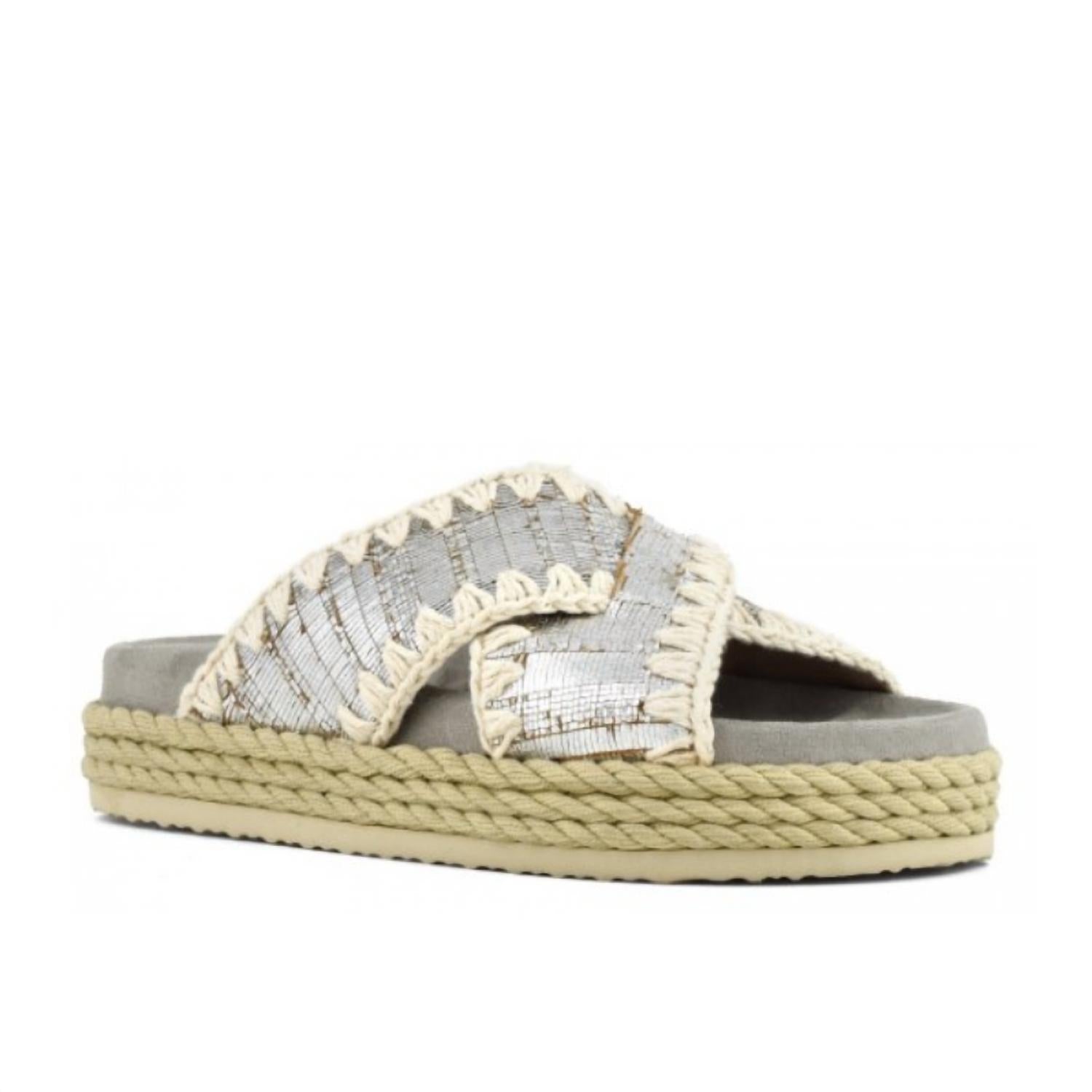 Mou - Women's Rio Rope Slide Sandal