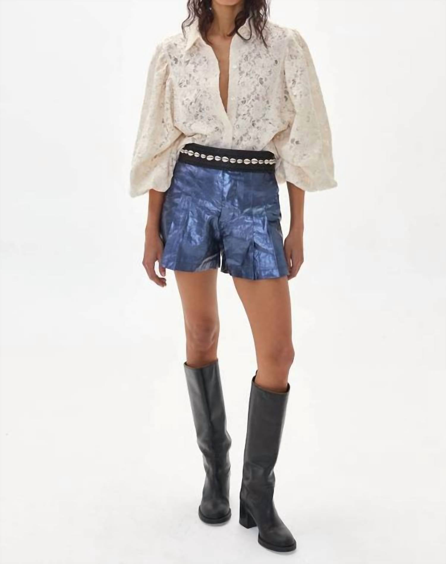 Lanhtropy - Women's Claire Cotton Lace Shirt