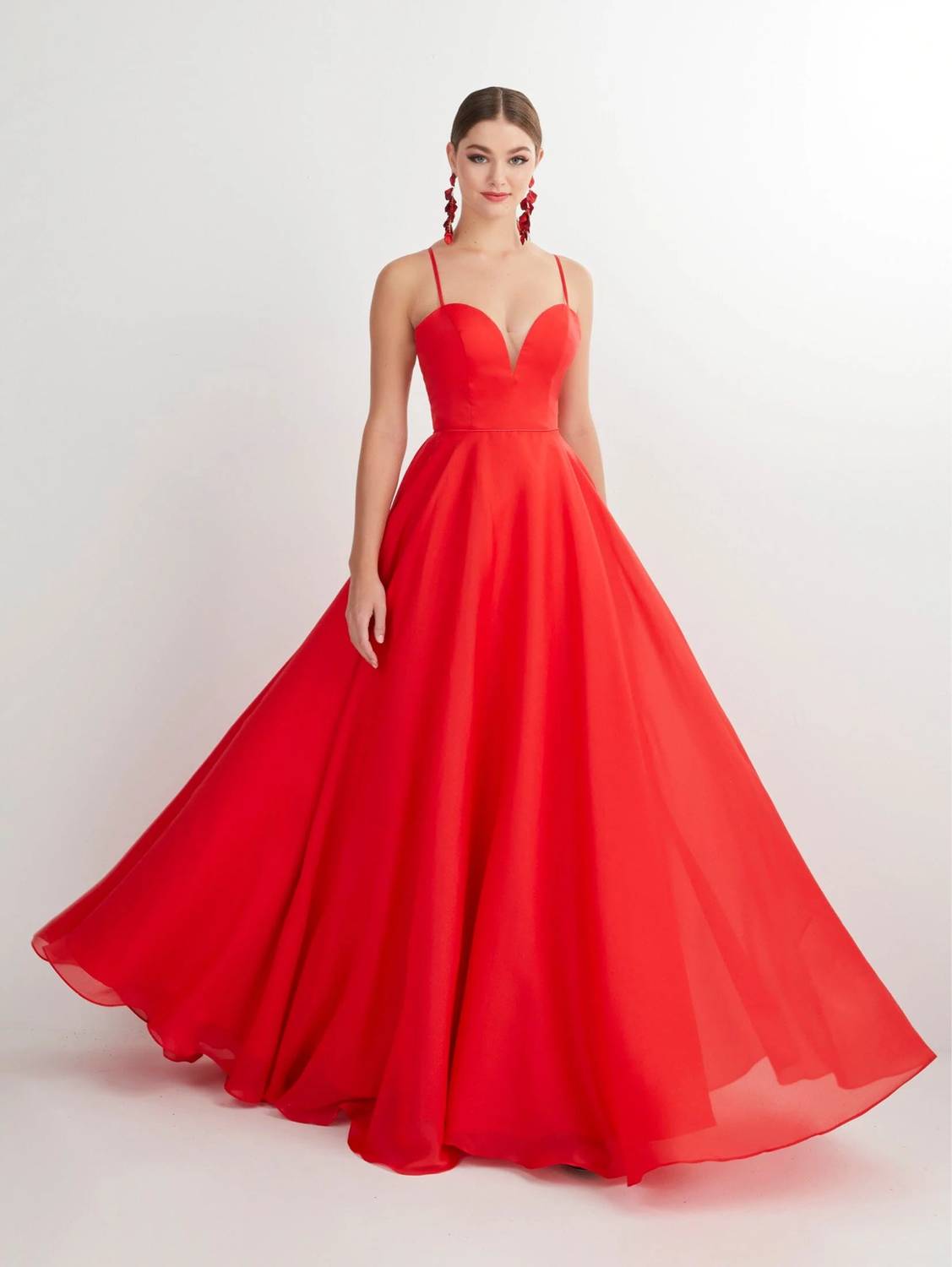 Studio 17 - Sleeveless Chiffon A-line Gown