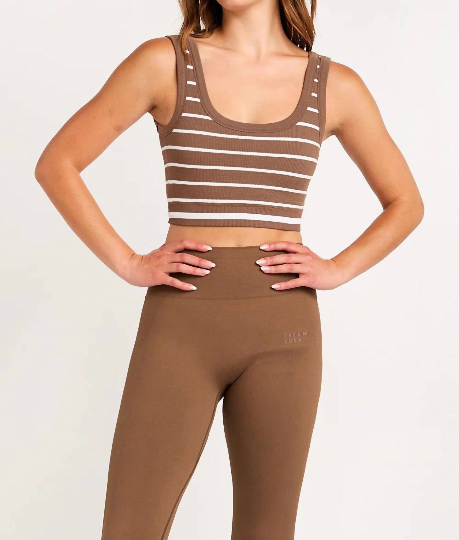 Cream Yoga - Elly Seamless Leggings