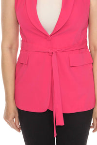 Joseph Ribkoff - Josepbelted Sleeveless Vest