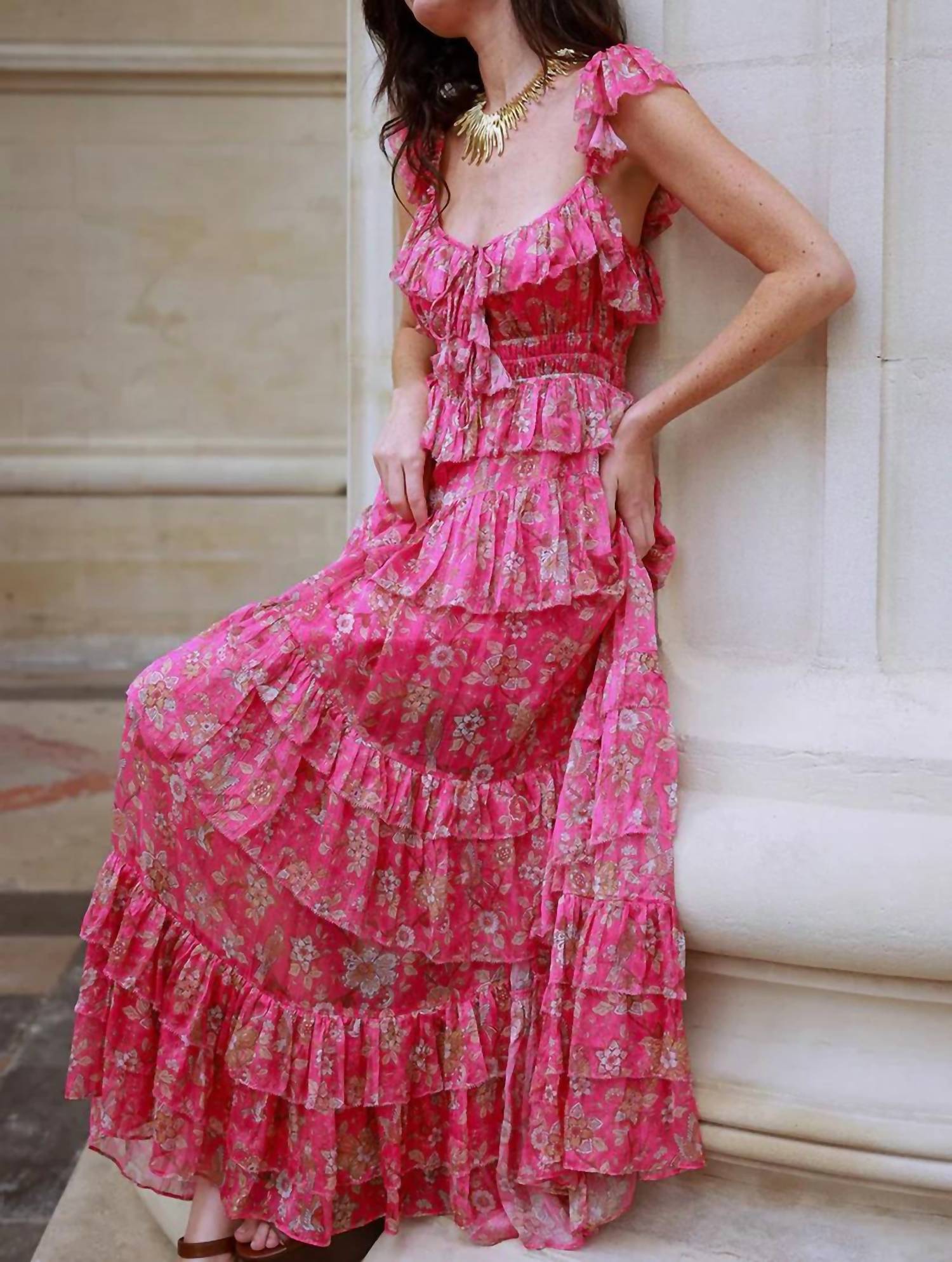 Strawberry Paris - Corinne Maxi Dress