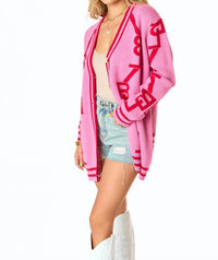 Buddylove - Varsity Lovey Knit Cardigan