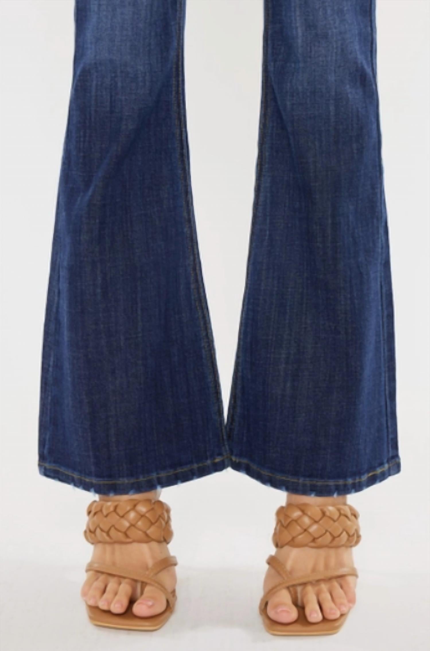 Kancan - Ashley Mid Rise Flare Jeans