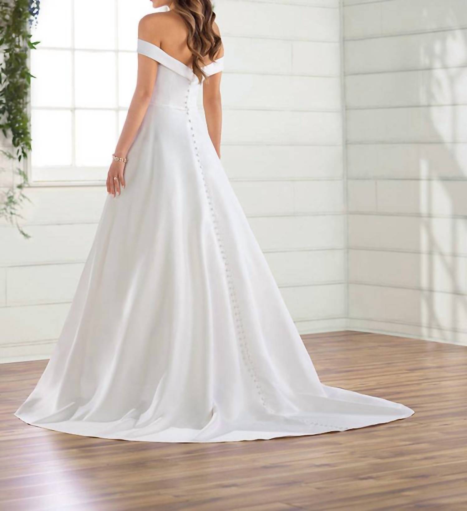Essence Of Australia - Off The Shoulder Wedding Dress