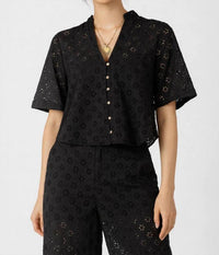 Dex - Cutwork Embroidery Blouse