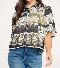 Ellison - Zooey Button Down Blouse