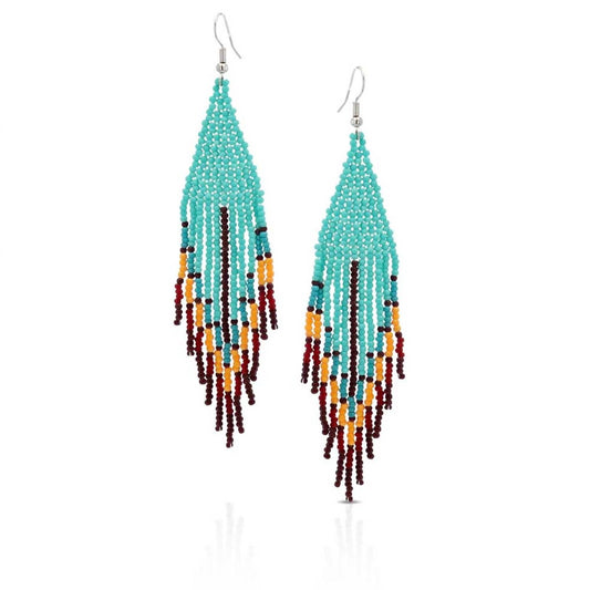 Montana Silversmiths - Women's Color Me Southwest Beaded Attitude Earrings