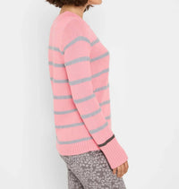 Nic + Zoe - Genna Go To Stripe Sweater