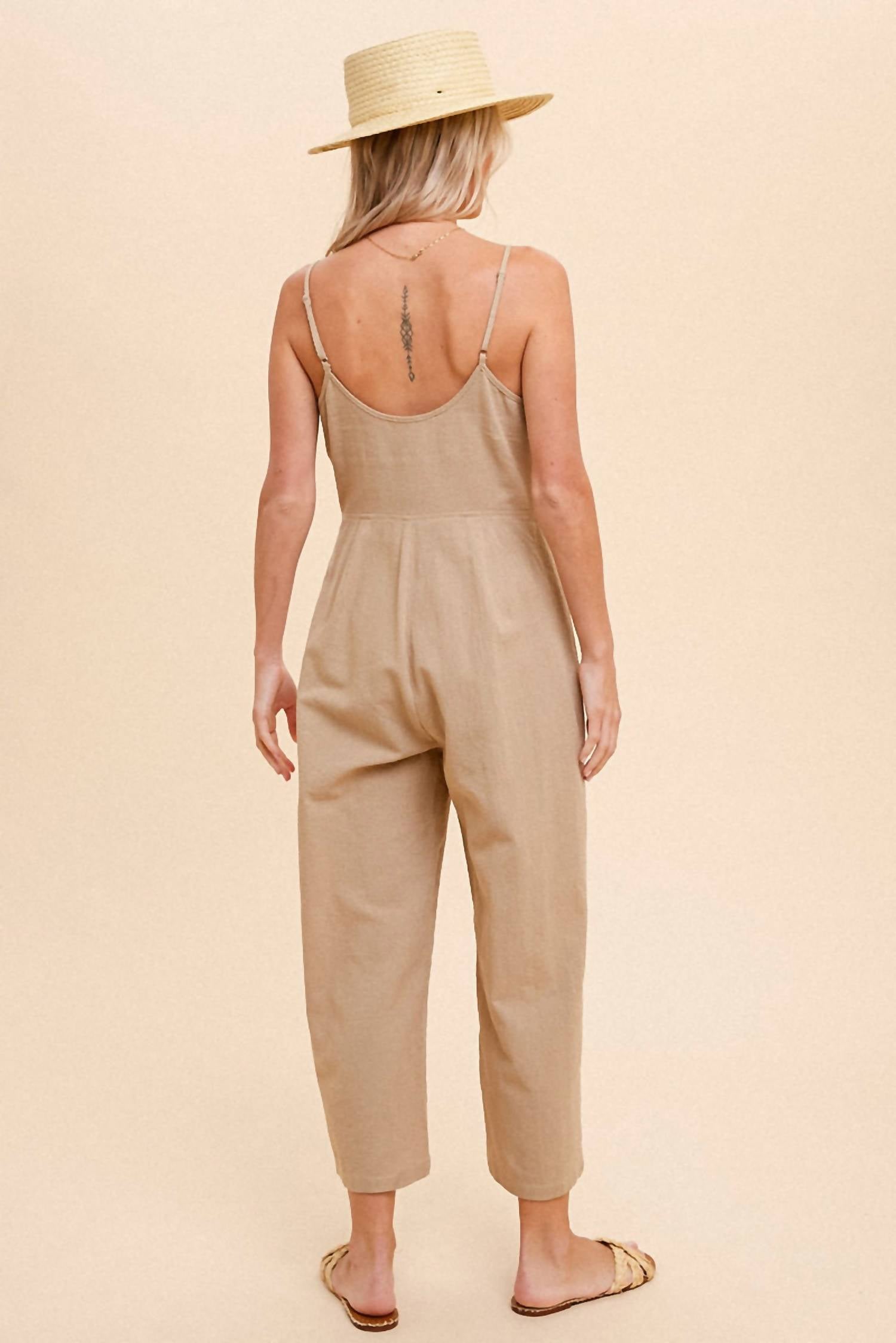 Hem & Thread - Easy Woven Jumpsuit