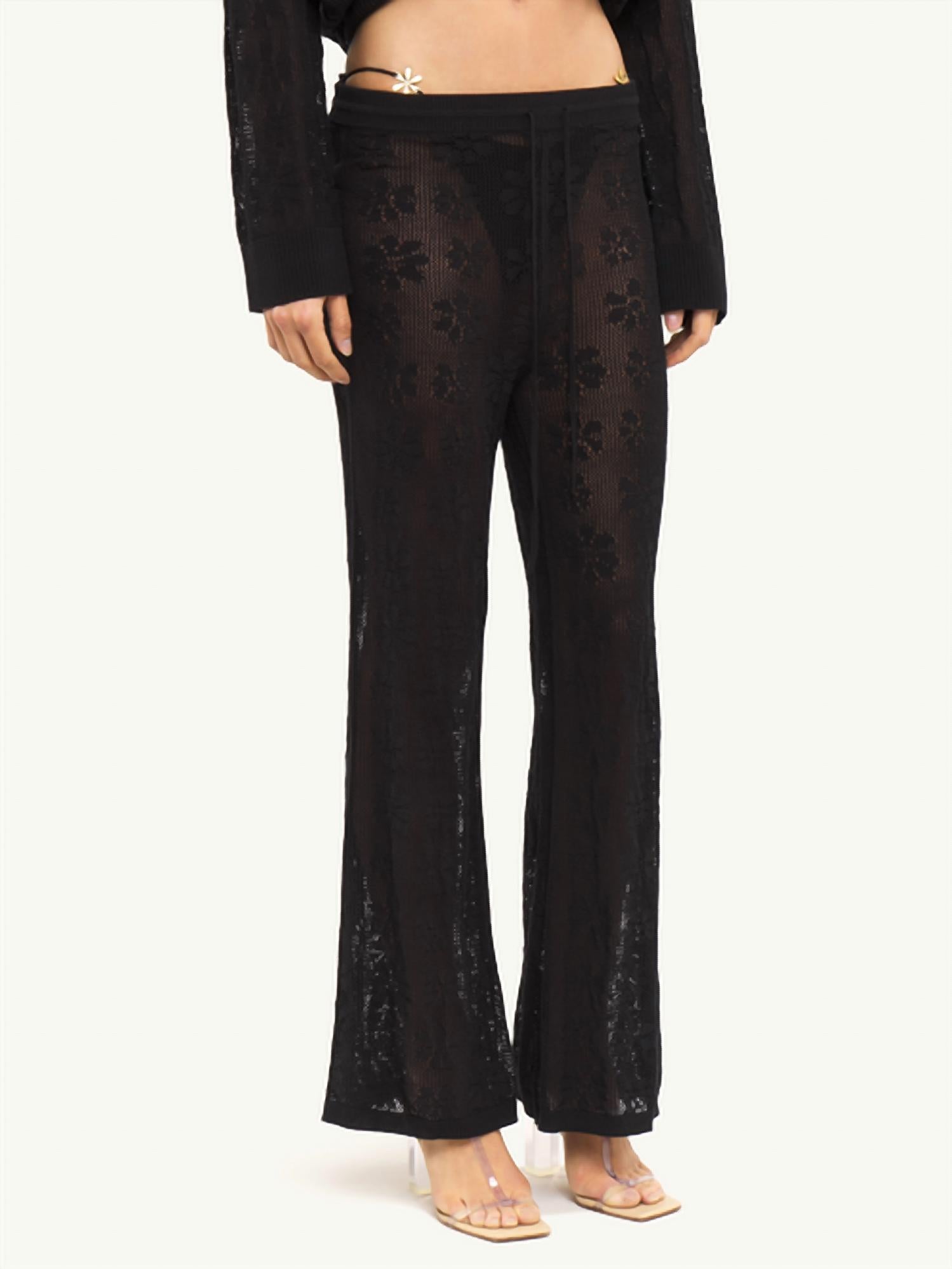 Asta Resort - Delilah Crochet Pant