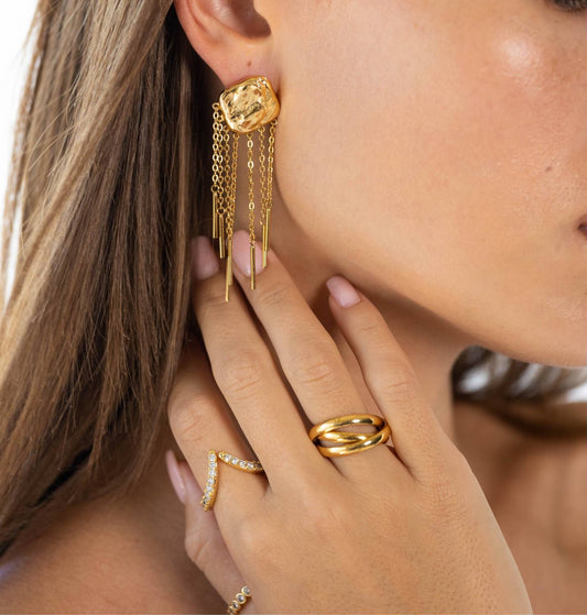 Sahira Jewelry Design - Women's Golden Girl Ring