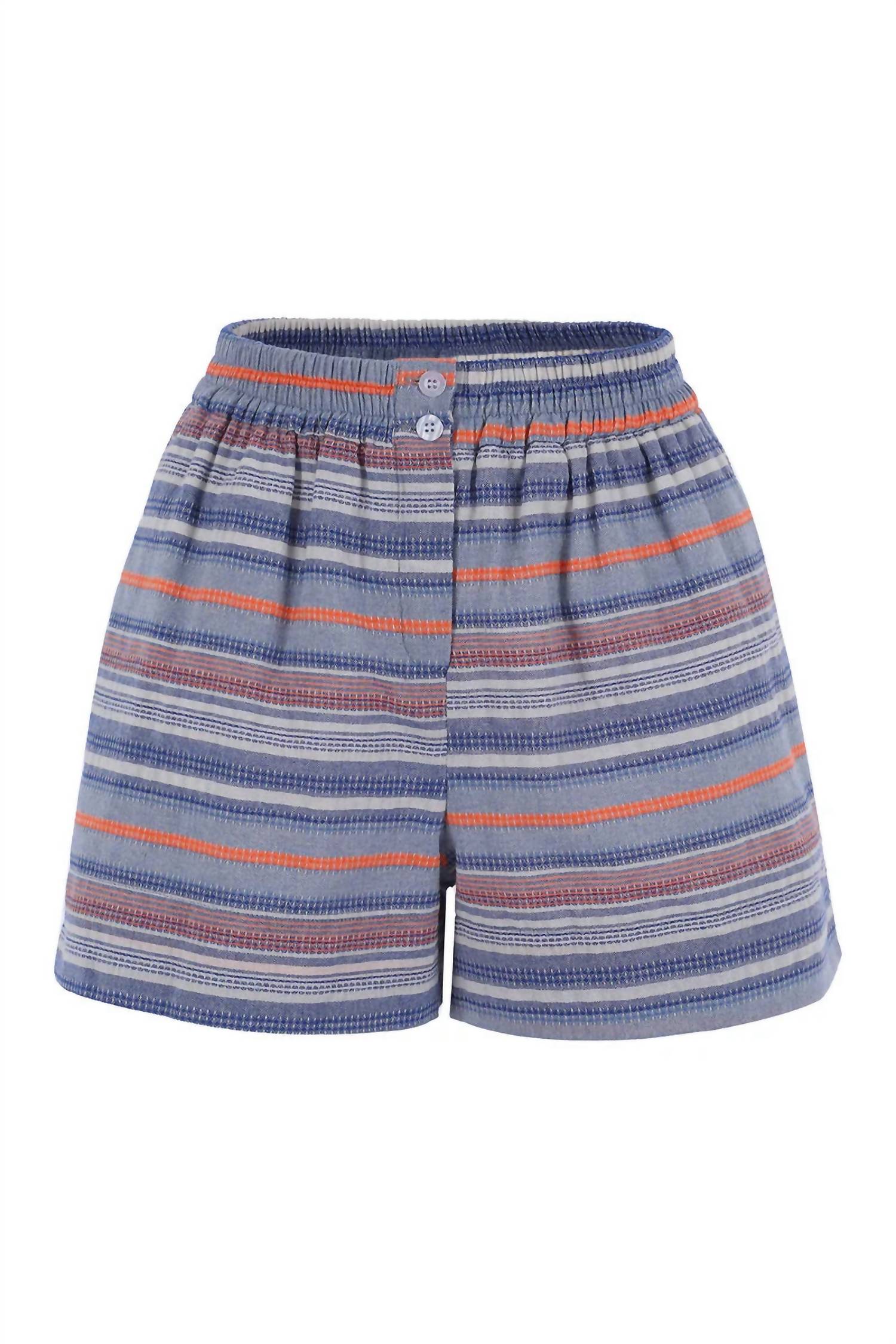 THE SHIRT Barry Shorts in multi - women's shorts - alternate view