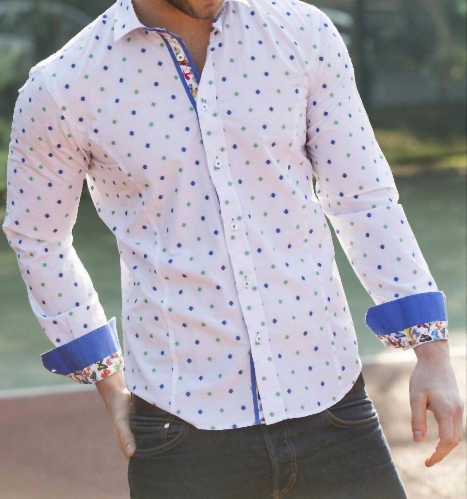 Eight X - Fill Coupe With Butterfly Trim Shirt