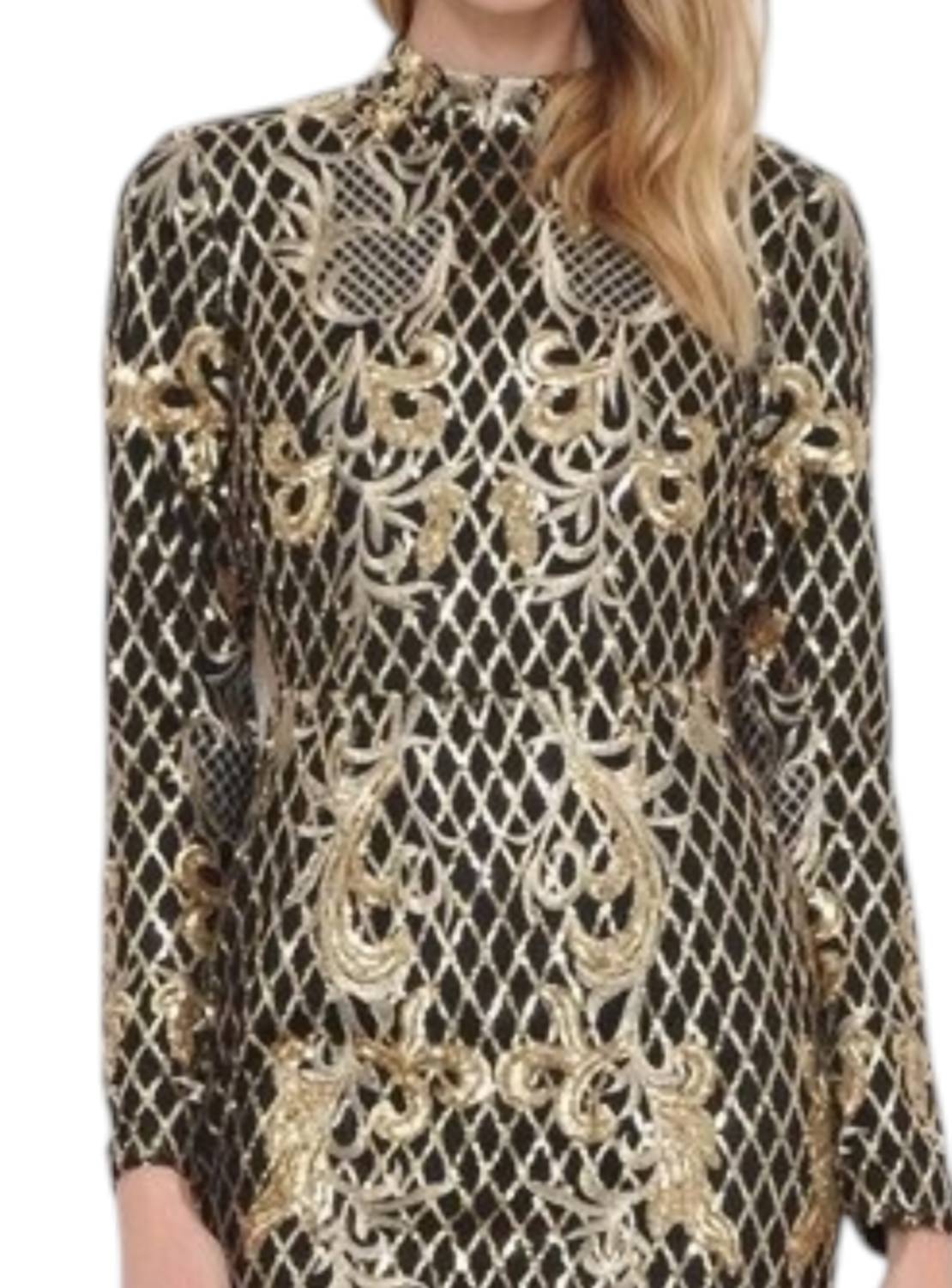 L'Atiste - Baroque Mini Dress