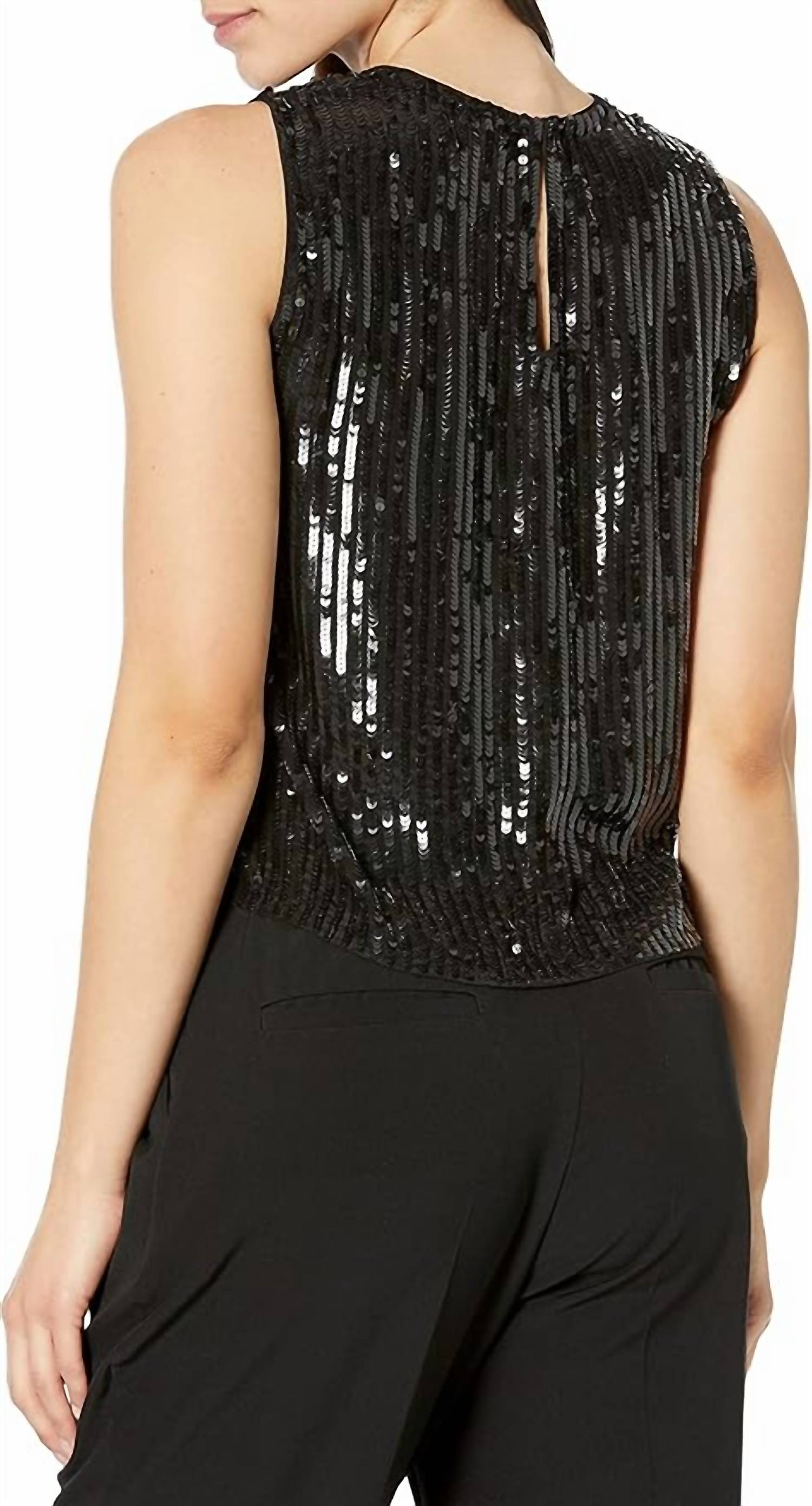Velvet By Graham & Spencer - Masion Sequined Top