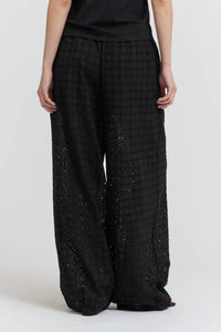 Grade & Gather - Relaxed Fit Eyelet Pants