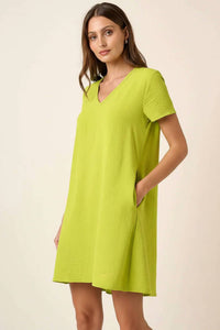 Mittoshop - Dallas Short Sleeve Shift Dress