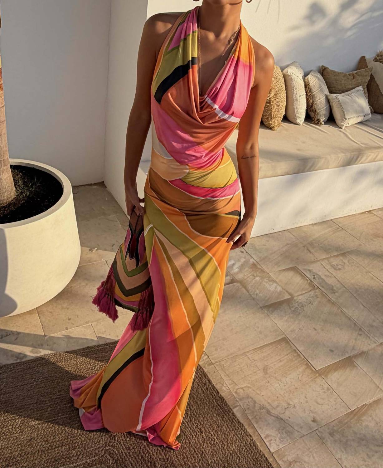 Never Fully Dressed - Abstract Sabine Dress