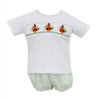 Petit Bebe - Girls Turkey Diaper Set