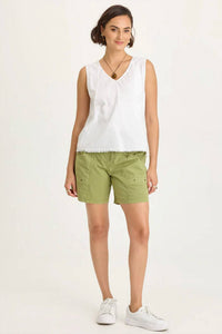 Xcvi - Greta Smocked Waistband Shorts